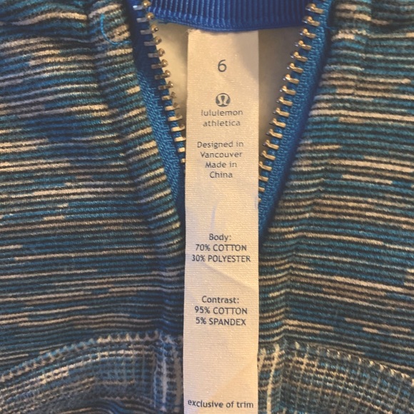 💙 LuLuLemon Scuba Zip Hoodie 💙 - Picture 4 of 4